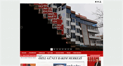 Desktop Screenshot of guneybakimmerkezi.com